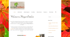 Desktop Screenshot of morgan-outdoors.com